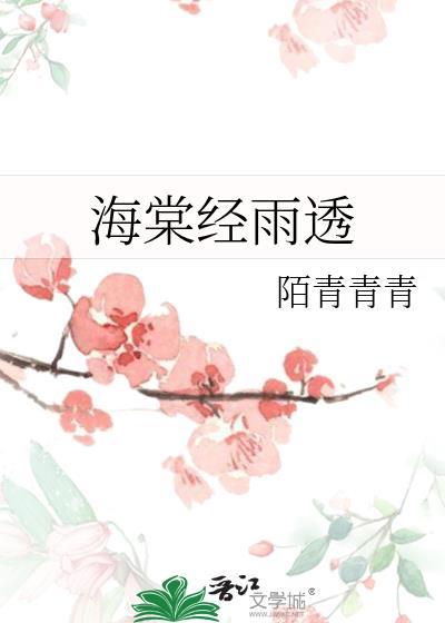 海棠经雨胭脂透关系图